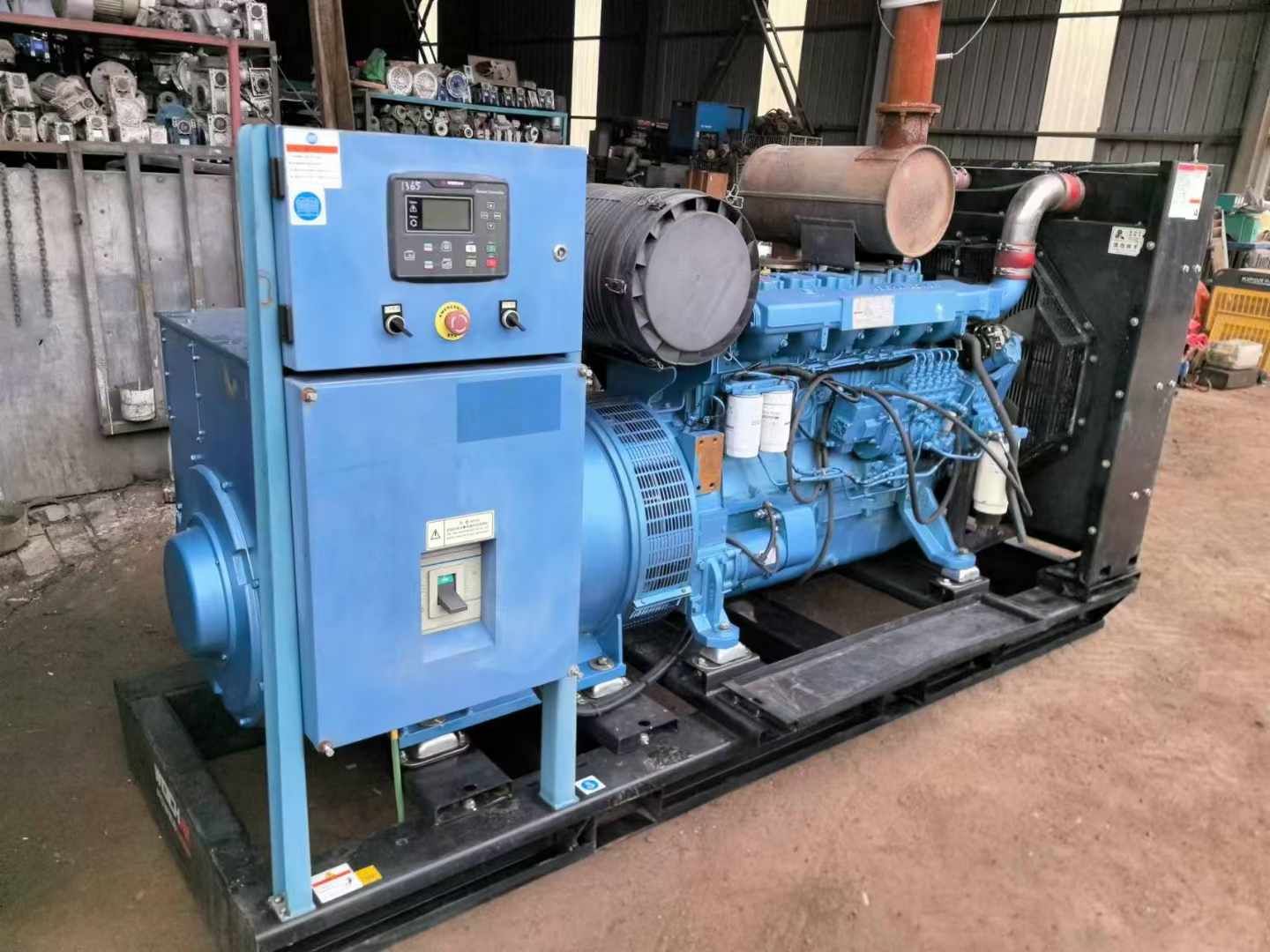 阿合奇500kW 柴油发电机组可带动设备功率的计算公式是什么？