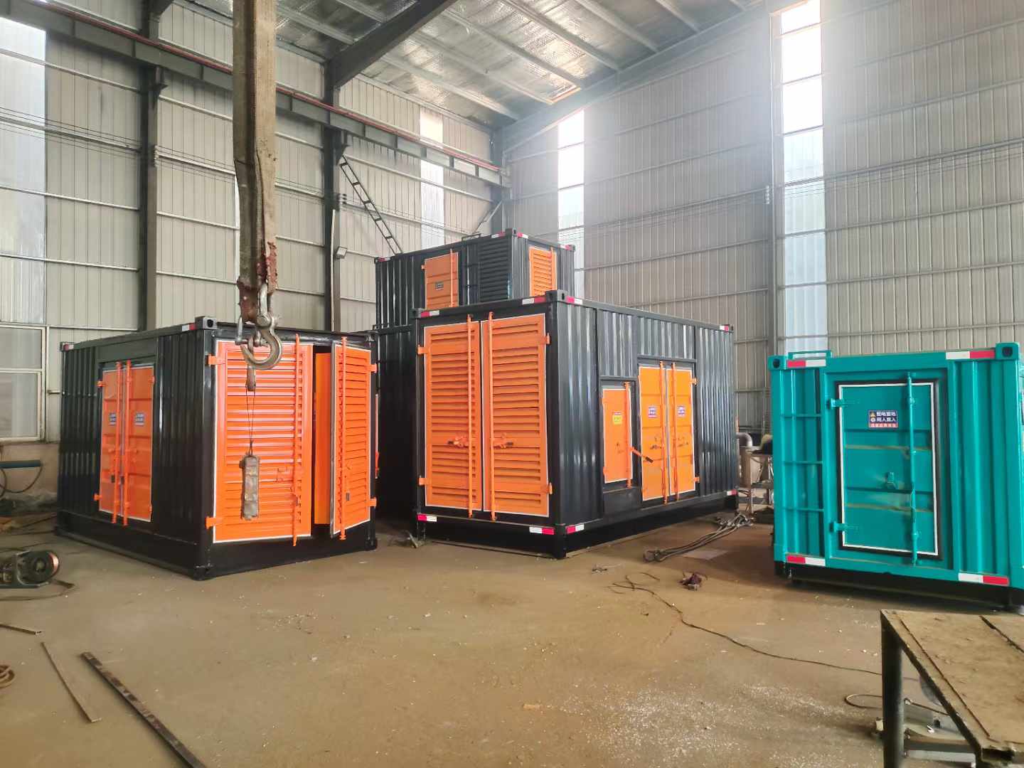阿合奇500kw柴油发电机组可以带动多少功率设备？